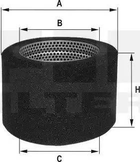 FIL Filter HP 4575 A - Воздушный фильтр, двигатель unicars.by