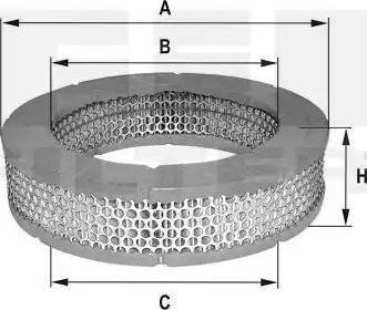 FIL Filter HPU 4380 - Воздушный фильтр, двигатель unicars.by