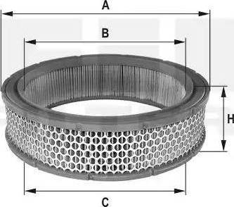 FIL Filter HPU 4360 - Воздушный фильтр, двигатель unicars.by