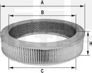 FIL Filter HPU 902 - Воздушный фильтр, двигатель unicars.by