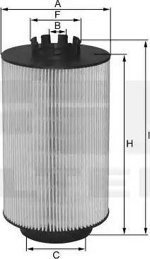 FIL Filter MFE 1339 AMB - Топливный фильтр unicars.by