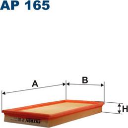 Filtron AP165 - Воздушный фильтр, двигатель unicars.by