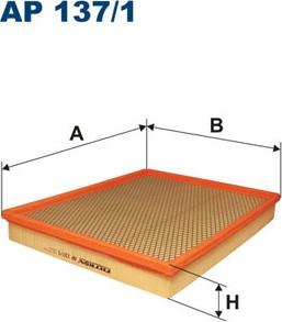 Filtron AP137/1 - Воздушный фильтр, двигатель unicars.by