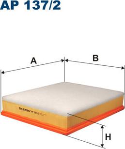 Filtron AP137/2 - Воздушный фильтр, двигатель unicars.by