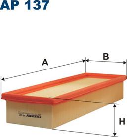 Filtron AP137 - Воздушный фильтр, двигатель unicars.by