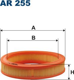 Filtron AR255 - Воздушный фильтр, двигатель unicars.by