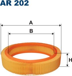 Filtron AR202 - Воздушный фильтр, двигатель unicars.by