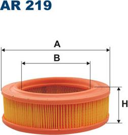 Filtron AR219 - Воздушный фильтр, двигатель unicars.by