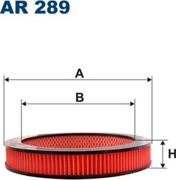 Filtron AR289 - Воздушный фильтр, двигатель unicars.by