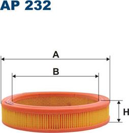 Filtron AR232 - Воздушный фильтр, двигатель unicars.by