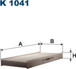 Filtron K1041 - Фильтр воздуха в салоне unicars.by