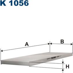 Filtron K1056 - Фильтр воздуха в салоне unicars.by