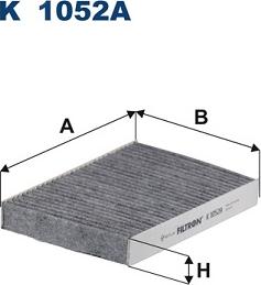 Filtron K 1052A - Фильтр воздуха в салоне unicars.by