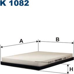 Filtron K1082 - Фильтр воздуха в салоне unicars.by