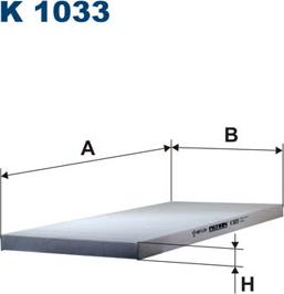 Filtron K1033 - Фильтр воздуха в салоне unicars.by