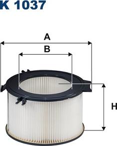 Filtron K1037 - Фильтр воздуха в салоне unicars.by