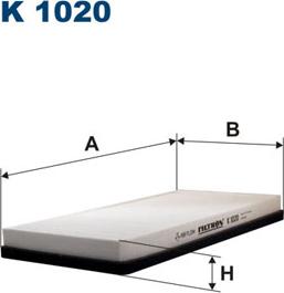 Filtron K1020 - Фильтр воздуха в салоне unicars.by