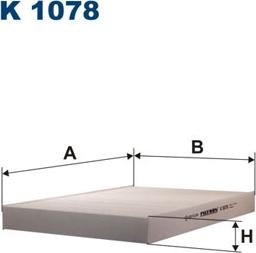 Filtron K1078 - Фильтр воздуха в салоне unicars.by