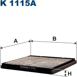 Filtron K1115A - Фильтр воздуха в салоне unicars.by