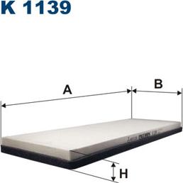 Filtron K1139 - Фильтр воздуха в салоне unicars.by