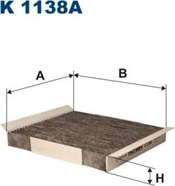 Filtron K1138A - Фильтр воздуха в салоне unicars.by