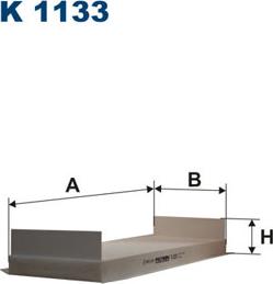 Filtron K1133 - Фильтр воздуха в салоне unicars.by