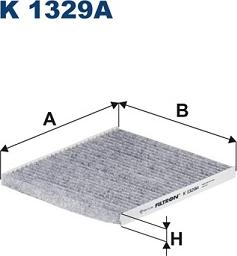 Filtron K 1329A - Фильтр воздуха в салоне unicars.by