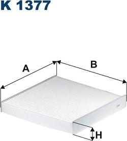 Filtron K1377 - Фильтр воздуха в салоне unicars.by