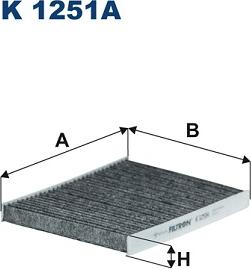 Filtron K1251A - Фильтр воздуха в салоне unicars.by