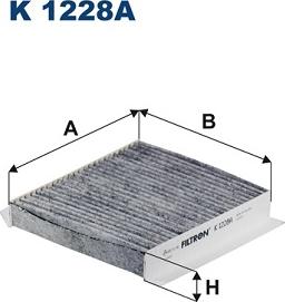 Filtron K 1228A - Фильтр воздуха в салоне unicars.by