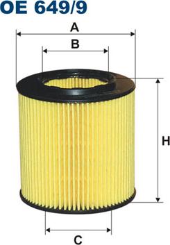 Filtron OE649/9 - Масляный фильтр unicars.by