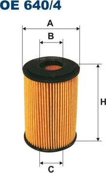 Filtron OE640/4 - Масляный фильтр unicars.by