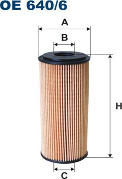 Filtron OE640/6 - Масляный фильтр unicars.by