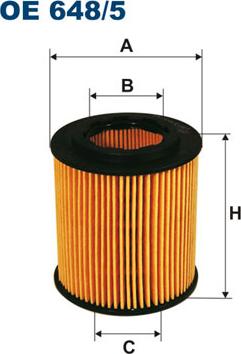 Filtron OE648/5 - Масляный фильтр unicars.by