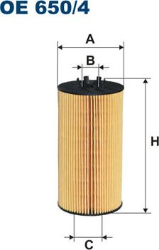 Filtron OE650/4 - Масляный фильтр unicars.by