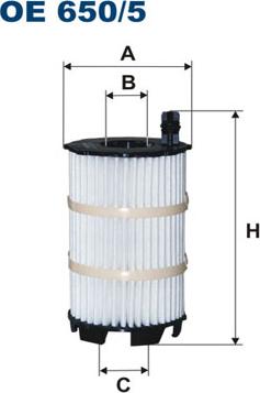 Filtron OE650/5 - Масляный фильтр unicars.by