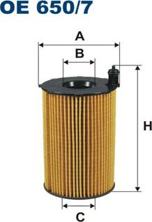 Filtron OE650/7 - Масляный фильтр unicars.by