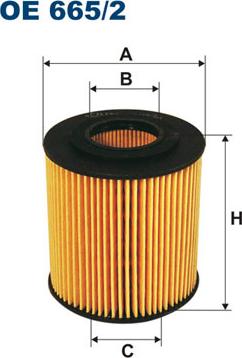 Filtron OE665/2 - Масляный фильтр unicars.by