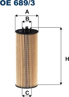 Filtron OE 689/3 - Масляный фильтр unicars.by