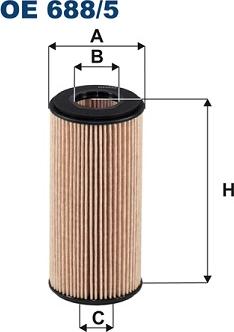 Filtron OE 688/5 - Масляный фильтр unicars.by