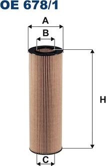 Filtron OE678/1 - Масляный фильтр unicars.by