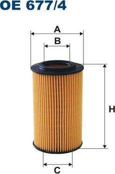 Filtron OE677/4 - Масляный фильтр unicars.by