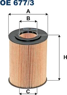 Filtron OE677/3 - Масляный фильтр unicars.by