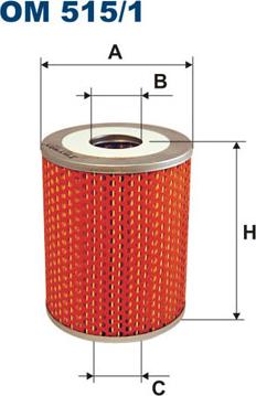 Filtron OM515/1 - Масляный фильтр unicars.by