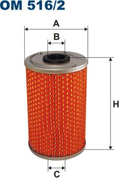 Filtron OM516/2 - Масляный фильтр unicars.by