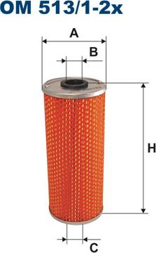 Filtron OM513/1-2x - Масляный фильтр unicars.by