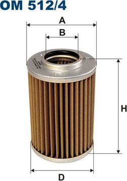 Filtron OM512/4 - Гидрофильтр, автоматическая коробка передач unicars.by