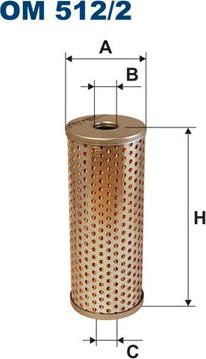 Filtron OM512/2 - Фильтр ГУР, рулевое управление unicars.by