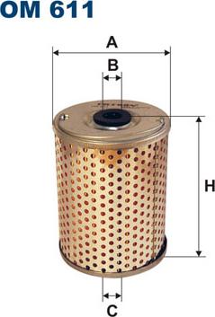 Filtron OM611 - Фильтр ГУР, рулевое управление unicars.by