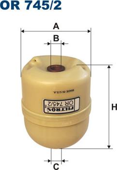 Filtron OR745/2 - Масляный фильтр unicars.by